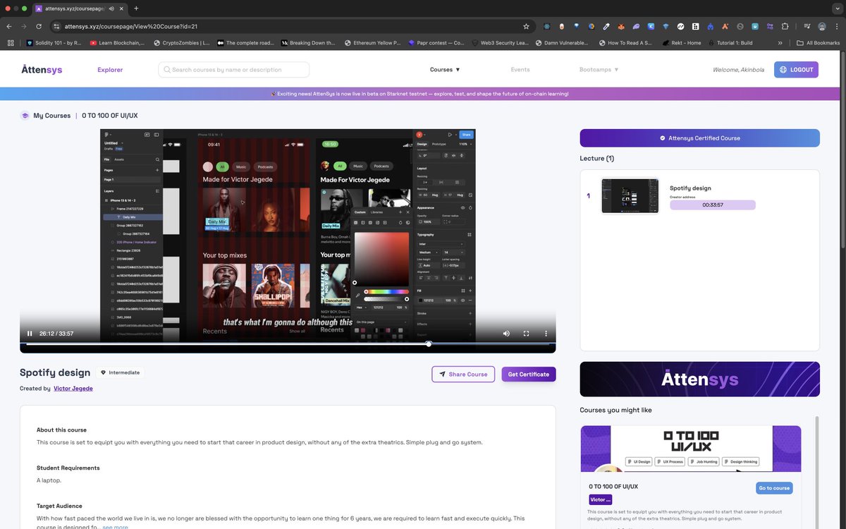 0xKenzman🐺 (@kenzman18) on Twitter photo Guess who woke up and decided to take a crash course on UI/UX on <a href="/attensysHQ/">AttenSys</a> created by <a href="/JandoAfrica/">Jandojegede.Apt🌏👷🏽♂️</a>! Yeah right! Attensys will melt faces! Smooth UX, zero onboarding friction, just plug and play!.
View course here 🫵: attensys.xyz/c/0-to-100-of-…
<a href="/WPLSTARK/">Wo͝lf Pack League | Starknet</a> Guess who woke up and decided to take a crash course on UI/UX on <a href="/attensysHQ/">AttenSys</a> created by <a href="/JandoAfrica/">Jandojegede.Apt🌏👷🏽♂️</a>! Yeah right! Attensys will melt faces! Smooth UX, zero onboarding friction, just plug and play!.
View course here 🫵: attensys.xyz/c/0-to-100-of-…
<a href="/WPLSTARK/">Wo͝lf Pack League | Starknet</a>
