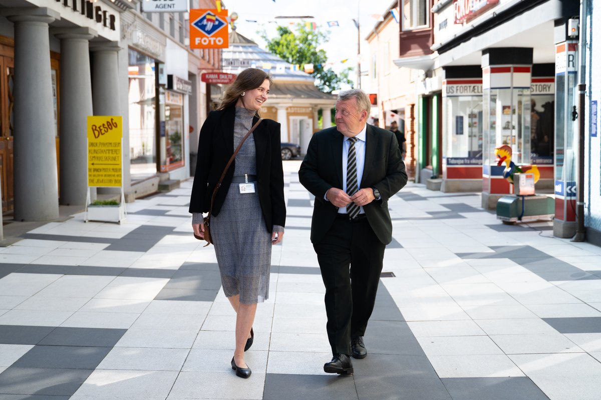 Som en del af Danmarks EU-formandskab har Den Gamle By i dag haft besøg af statsminister Mette Frederiksen og udenrigsminister Lars Løkke Rasmussen, som holdt pressemøde for et stort antal udenlandske journalister. Mødet fandt sted i Møntmestergården. 

Tak for besøget!