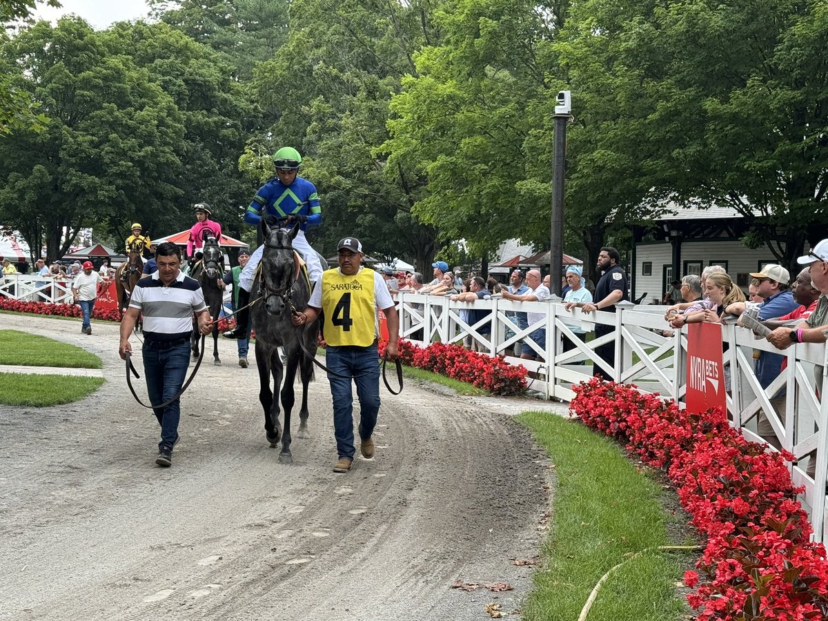 They’re off! Wishing all horses, riders, support staff &amp; connections a safe July 4th Racing Festival at The Spa! Live racing July 3-6. 

Get tickets at nyra.com or at gate. 🐎❤️

<a href="/TheNYRA/">NYRA (🗽)</a> 
<a href="/NYRABets/">NYRA Bets</a>
