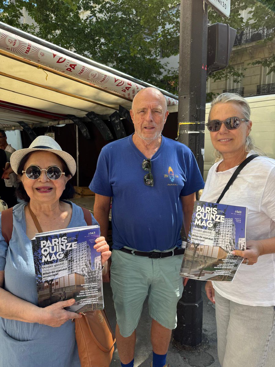 Laurent RACAPE (@laurent_racape) on Twitter photo 👉 Le nouveau #paris15 Mag vient de sortir.
Tout sur notre arrondissement.
📍Ce matin distribution au Marché Saint Charles.
☀️ ☀️ ☀️
<a href="/Philippe_Goujon/">Philippe Goujon</a> <a href="/AgnesEvren/">Agnes Evren</a> 👉 Le nouveau #paris15 Mag vient de sortir.
Tout sur notre arrondissement.
📍Ce matin distribution au Marché Saint Charles.
☀️ ☀️ ☀️
<a href="/Philippe_Goujon/">Philippe Goujon</a> <a href="/AgnesEvren/">Agnes Evren</a>