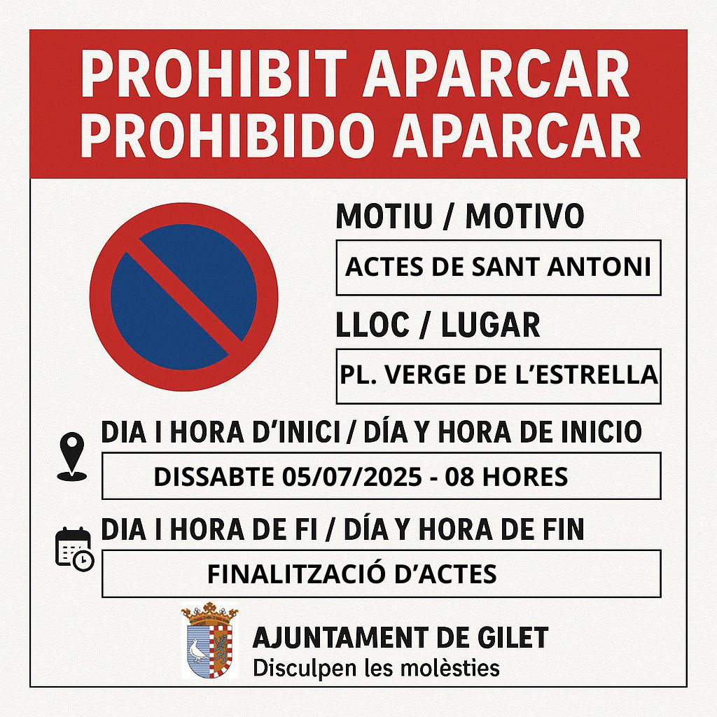 Ajuntament de Gilet (@ajgilet) on Twitter photo 
