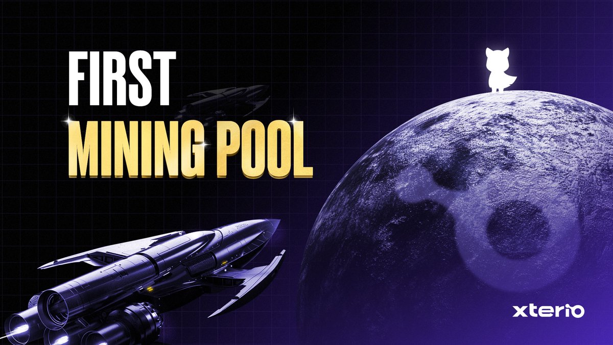 XterioGames's tweet image. WE HEAR YOU๐
For those who waited, for those who missed:
โณThe gate to our FIRST $XTER Mining Pool is opening soon.
The countdown begins! $PAL awaits.๐