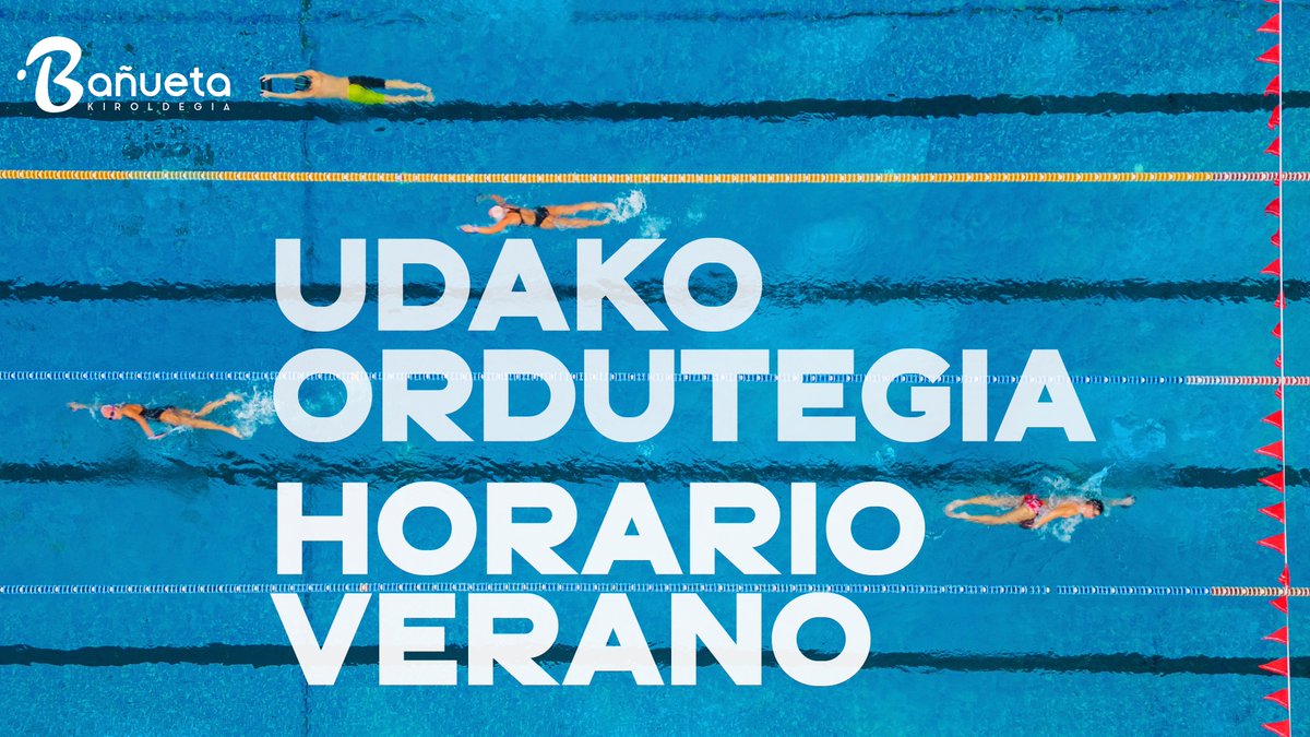 BanuetaK's tweet photo. 📢 Udako ordutegia - Horario de verano☀️
Uztailean eta abuztuaren 14ra arte /  julio y agosto 
(hasta el 14):

Al - or / Lu - Vi
08:00–14:00 / 16:00–21:00

 La / Sa
09:00–14:00 / 17:00–21:00

Ig / Do
09:00–14:00

❌ Abuz. 15etik 31ra: ITXITA
15 al 31 de ago: CERRADO

😎 Uda on! https://t.co/9Pspx2XoRS