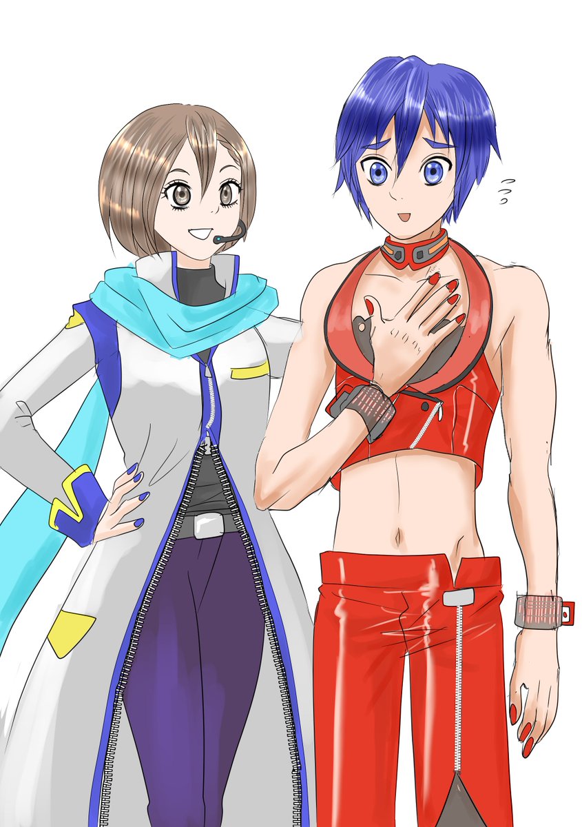 balfauce01's tweet image. モジュール交換MEIKOとカイト
＃MEIKO　＃カイト