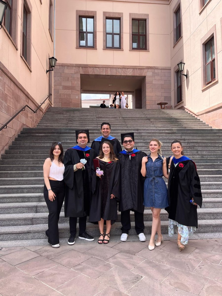 GroupKeskin's tweet image. It was A WEEK for our NEMO family! 🎓
Last weekend, with huge cheers, our beloved members @cangulbalkan, @gokhanonderaksu and @pelinsezgin23 received their PhD and MSc graduation sashes! We are so proud of them and congratulations!💫 ✨🥳