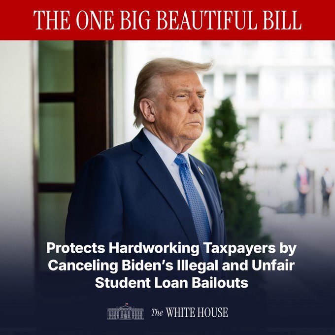 ILuna44073's tweet image. The One Big Beautiful Bill protects hardworking taxpayers by canceling Biden’s illegal and unfair student loan bailouts. UPDATE NEWS LINK : fily.site/8lXh2 #peacecorpszambia #coldhardcash #beautifulbills #peacecorpslife