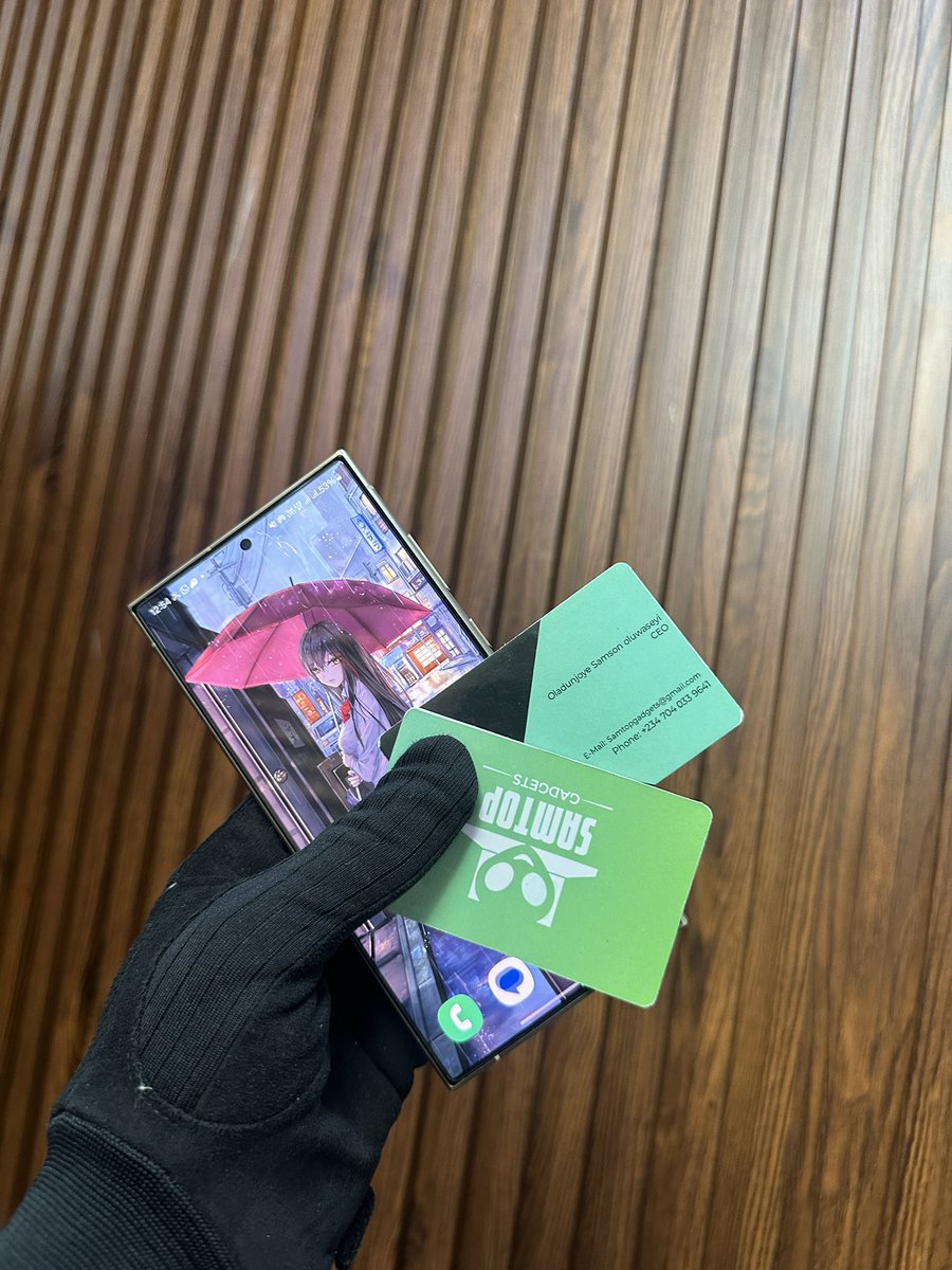 Bonus deal 🥰

Samsung S24 ultra 12gb RAM  /256 Gb ROM

Available with Box 

900k negotiable 🤝