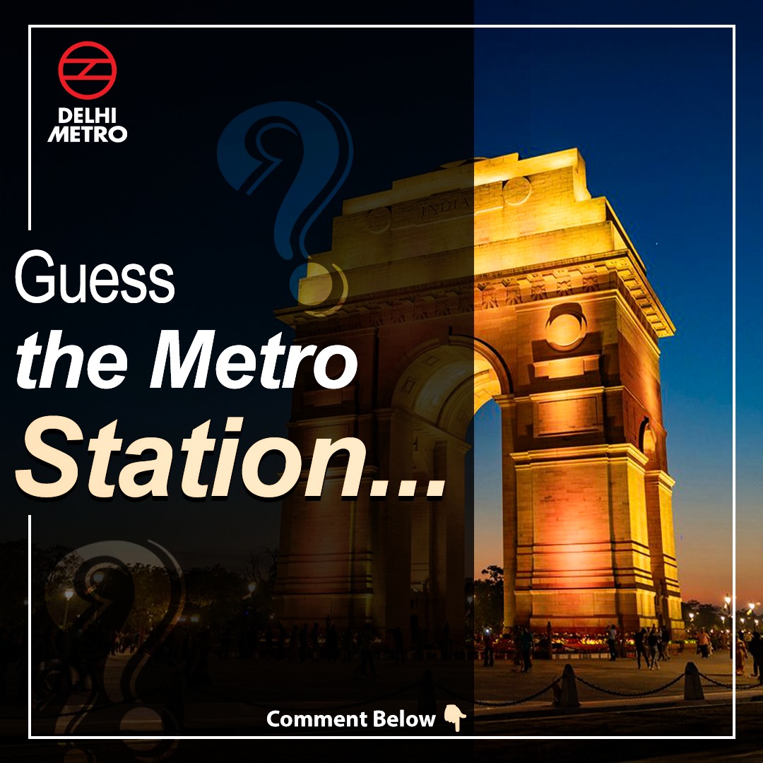 Guess the Name of Nearest Metro Station?

Comment below 👇🏻

#DelhiMetro #GuessTheName