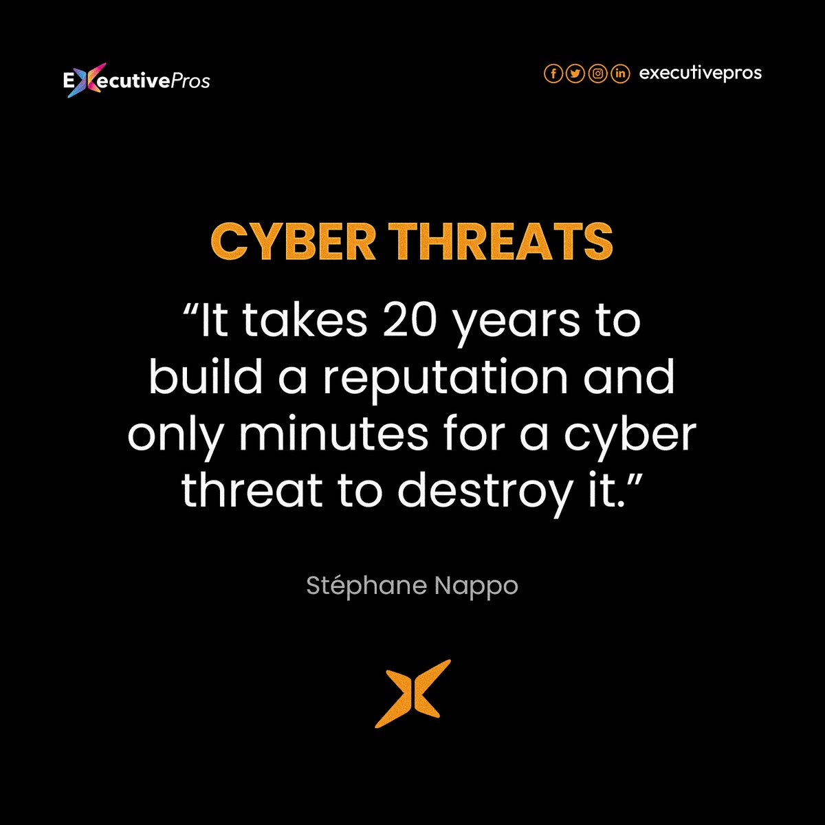 executivepros_'s tweet photo. โCyber threats donโt sleep and neither should your vigilance.โ
#CyberThreats #DigitalRisk #SecurityQuotes #StayVigilant #InfoSec #ProtectYourData #ScaleYourBusiness #OnlineAssistant #RemoteAssistant https://t.co/pnNRVQADIN