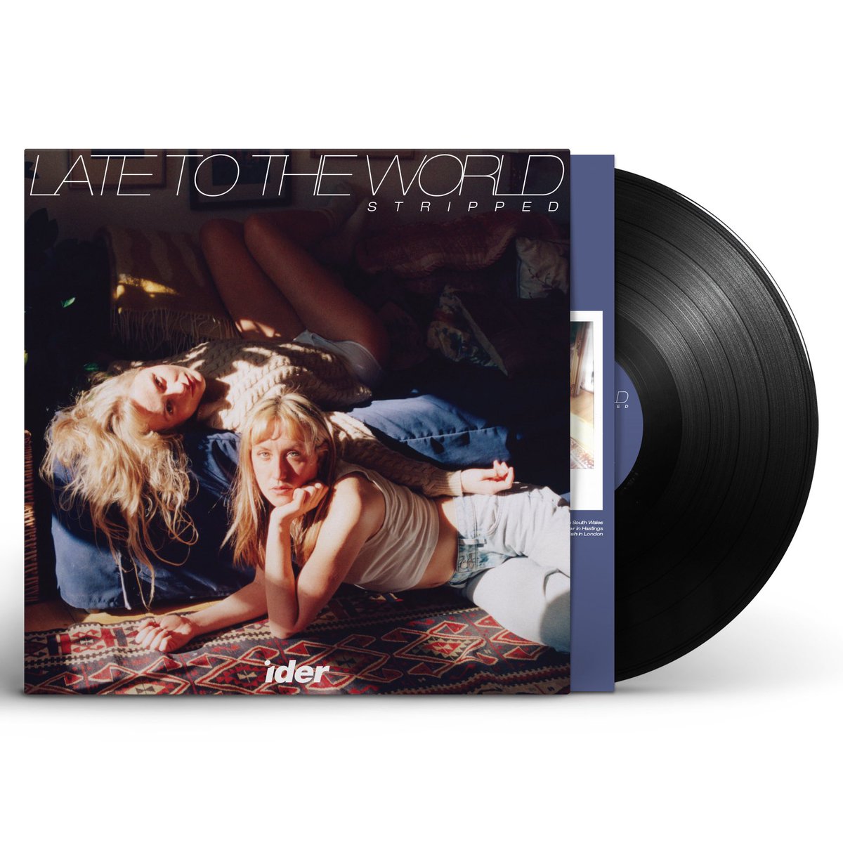 weareider's tweet photo. Late To The World (stripped) EP out September 26th ✨ pre-save now

Limited run of 250 vinyl available to pre-order now. 
And get your tickets for our Stripped Tour at the end of the year. We can’t wait!

Know How It Hurts (stripped) is out now ♥️

https://t.co/soL4q4ZvM4 https://t.co/BjYeNXHN9m