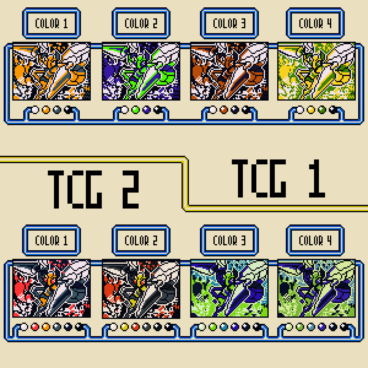 daichi15art's tweet photo. Beedrill card from XY Set [2/2]  

#gameboy #gbc #gen1 #pixelart #pokemon #pokemontcg #pokemontcggbc #sprite https://t.co/ll22dLfJHm