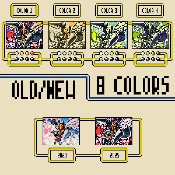 daichi15art's tweet photo. Beedrill card from XY Set [2/2]  

#gameboy #gbc #gen1 #pixelart #pokemon #pokemontcg #pokemontcggbc #sprite https://t.co/ll22dLfJHm