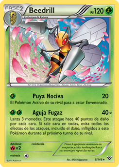 daichi15art's tweet photo. Beedrill card from XY Set [2/2]  

#gameboy #gbc #gen1 #pixelart #pokemon #pokemontcg #pokemontcggbc #sprite https://t.co/ll22dLfJHm