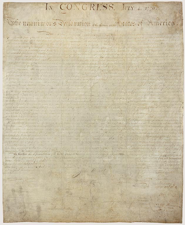 “And for the support of this Declaration, with a firm reliance on the protection of divine Providence, we mutually pledge to each other our Lives, our Fortunes and our sacred Honor.”

249 years on, the truths remain self-evident. Happy #IndependenceDay, America! 🇺🇸