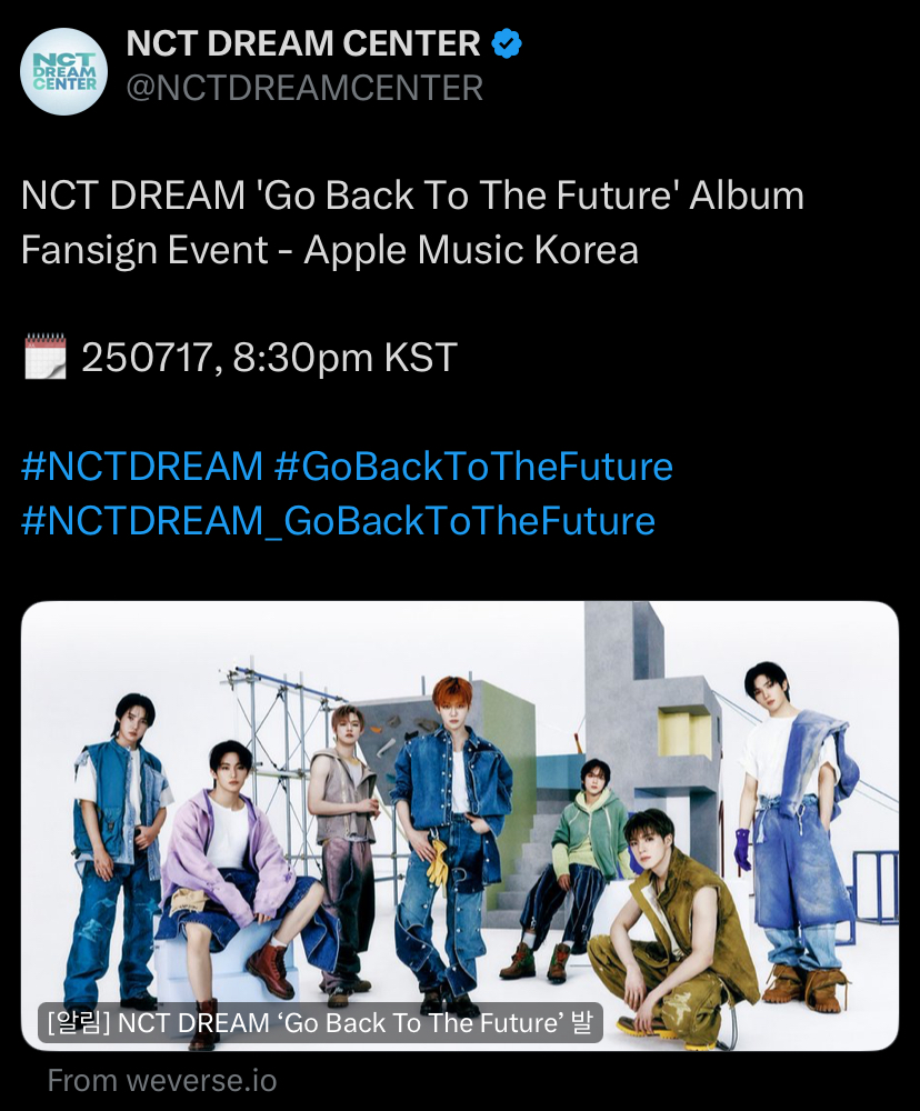 nct_menfess's tweet photo. nct! BELUM ADA DETAIL ALBUM &amp; CB, TAPI UDAH ADA FANSIGN?? 😭 https://t.co/Mc0GW5L47o