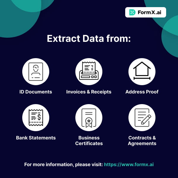 9. FormX. AI

Extract data from documents automatically.

 Link: formx.ai