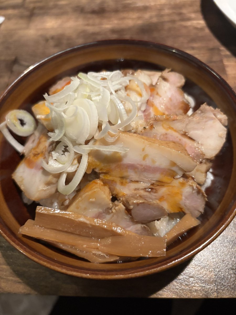 チャーシュー丼も良き！