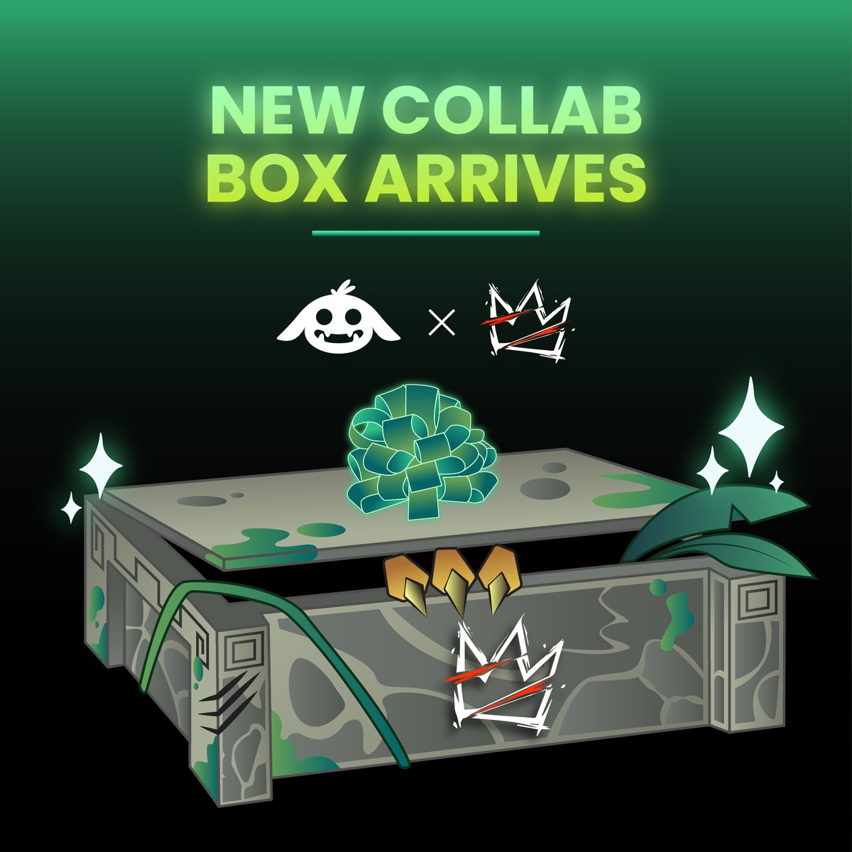 We just went primal.

Goblin is now officially collaborating with <a href="/junglekingz_/">JUNGLE KINGZ</a> Get ready for exclusive boxes and wild rewards.

The jungle just got a lot more chaotic.