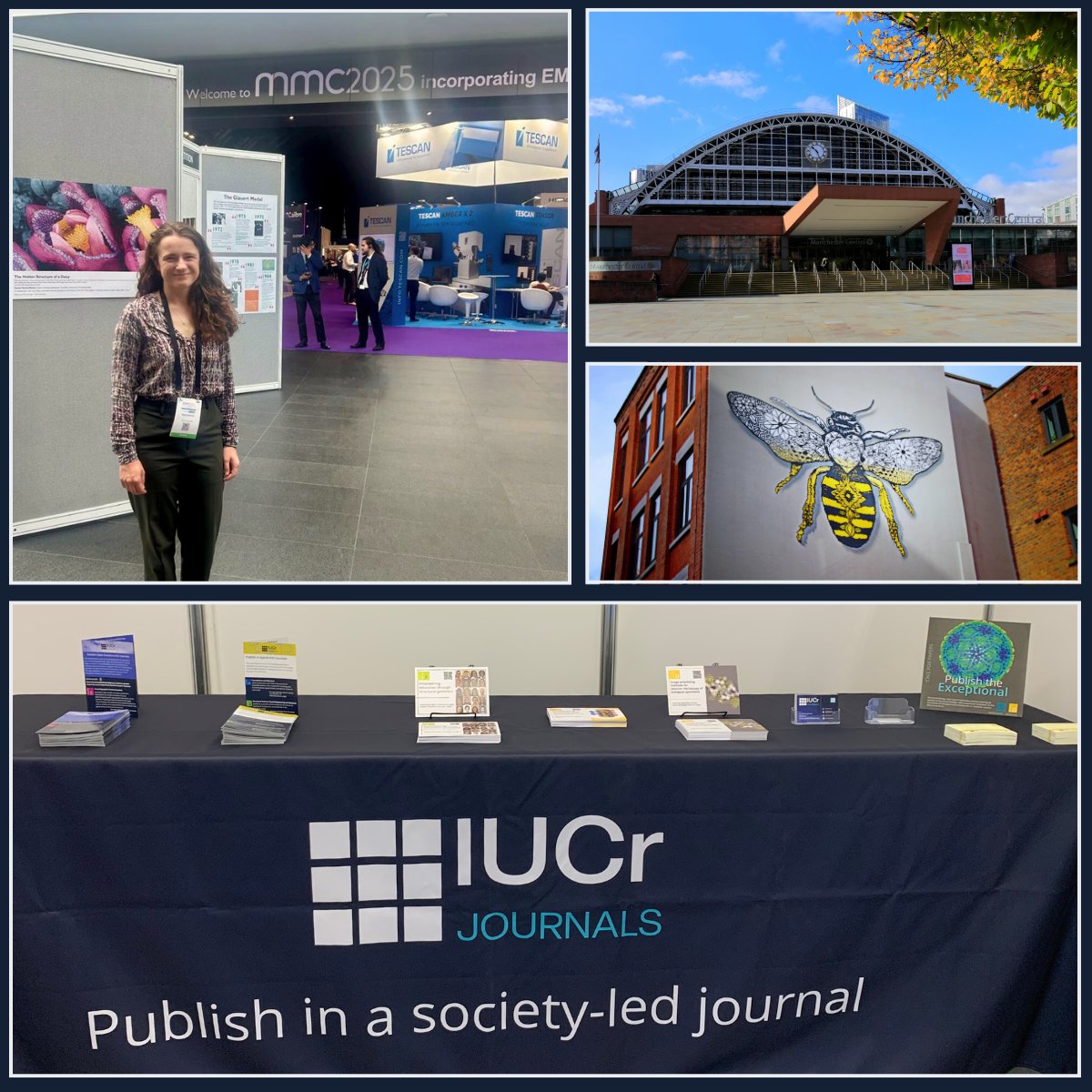 Thanks to everyone who stopped by during #mmc2025!
We had a fantastic time connecting with researchers, learning about exciting work in microscopy and sharing what the IUCr biology journals have to offer.

ICYMI journals.iucr.org
#Microscopy #StructuralScience #IUCrJournals
