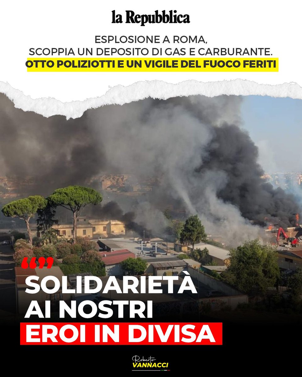 RoVannacci's tweet image. Massima solidarietà a Forze dell’Ordine e Vigili del Fuoco, in prima linea per la sicurezza di tutti.
Serve chiarezza su cause e responsabilità.
Grazie alle donne e agli uomini che, ogni giorno, rischiano la vita per proteggerci.
#Vannacci #Lega #forzedellordine