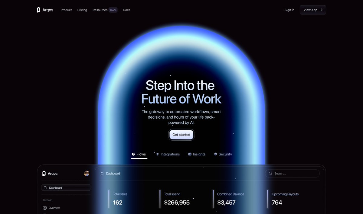 Kanishk3D's tweet image. Recapping my hero sections of the month 🚀