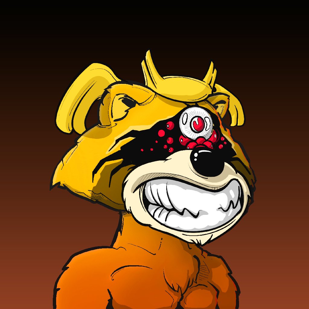 You are Raccooned!
<a href="/CryptoFrostyz/">Frostyz</a> 

🎖️ Here’s to those, who shaped the culture!

Honorary Raccoon’s Gin Ape.
NFTs are coming.
Each one crafted with love, respect, and gin in the bloodstream.