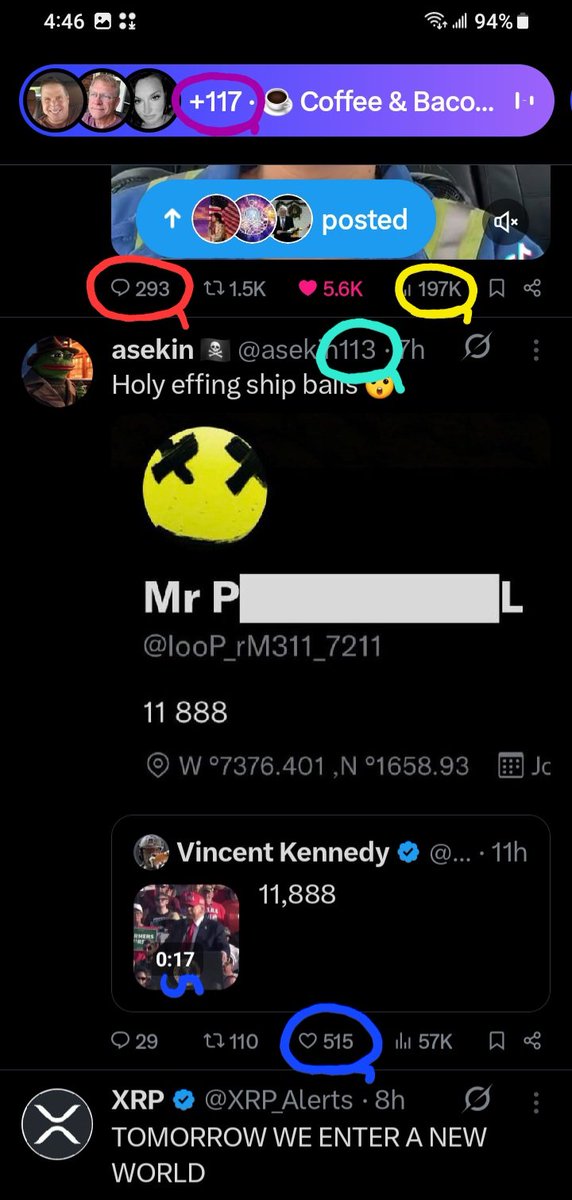 DeanDavis33's tweet image. 1️⃣9️⃣7️⃣ #OneNineSeven 
1️⃣1️⃣7️⃣ #OneOneSeven 
2️⃣9️⃣3️⃣ #TwoNineThree
1️⃣1️⃣3️⃣ #OneOneThree 
5️⃣1️⃣5️⃣ #FiveOneFive 🐇