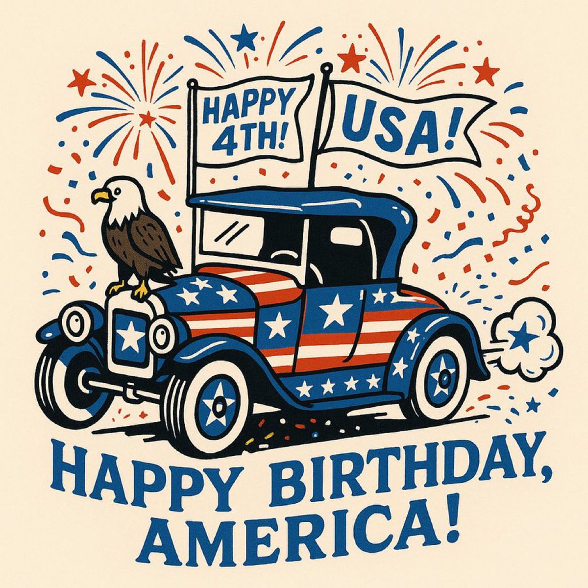 Wishing everyone a fun, safe, happy Independence Day! 🇺🇸🦅🎆🎇🦅🇺🇸