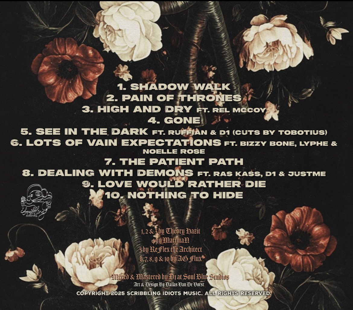 Cas Metah (@casmetah) on Twitter photo Track listing reveal for Lots Of Vain Expectations, my new solo album coming in September! Art & design <a href="/madebydallas/">Dallas Van De Vorst</a> Track listing reveal for Lots Of Vain Expectations, my new solo album coming in September! Art & design <a href="/madebydallas/">Dallas Van De Vorst</a>