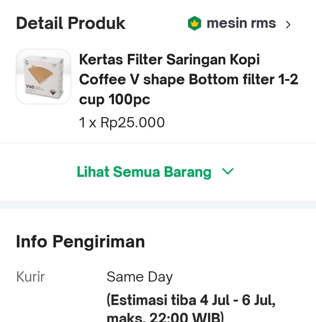 Suka bingung dengan arti dari "Same Day" dari <a href="/tokopedia/">Tokopedia</a> tapi ada keterangan lebih dari 1 hari. Kumaha ieu teh <a href="/TokopediaCare/">TokopediaCare</a>?