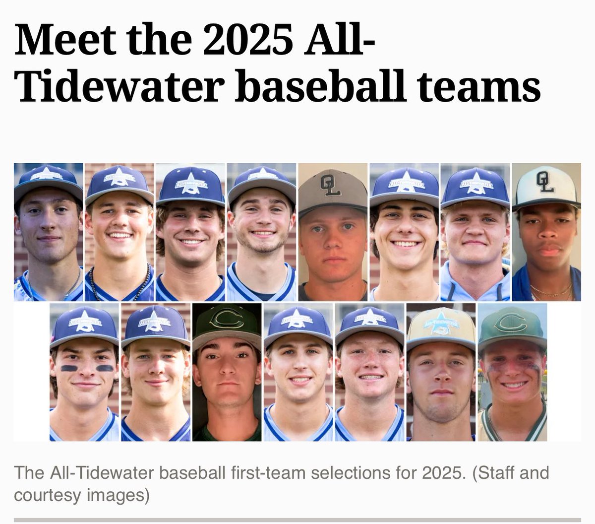 Chesapeake Post 280 SEALs (@280baseball) on Twitter photo Some great seasons… great careers recognized!
Congrats <a href="/Bachman171/">Brayden_Bachman</a> <a href="/ThomasC1287989/">Thomas Conrad</a> <a href="/keegan_haesler/">Keegan Haesler</a> <a href="/ColinLebel99/">Colin Lebel</a> <a href="/nicmorlang2025/">Nicholas Morlang</a> <a href="/WesStubbe8/">Wes Stubbe</a> <a href="/bbeasley2025/">Brett Beasley</a> <a href="/xavier_doon/">Xavier Doon</a> <a href="/ryan_gocio/">Ryan Gocio</a> on the well-earned accolade! Some great seasons… great careers recognized!
Congrats <a href="/Bachman171/">Brayden_Bachman</a> <a href="/ThomasC1287989/">Thomas Conrad</a> <a href="/keegan_haesler/">Keegan Haesler</a> <a href="/ColinLebel99/">Colin Lebel</a> <a href="/nicmorlang2025/">Nicholas Morlang</a> <a href="/WesStubbe8/">Wes Stubbe</a> <a href="/bbeasley2025/">Brett Beasley</a> <a href="/xavier_doon/">Xavier Doon</a> <a href="/ryan_gocio/">Ryan Gocio</a> on the well-earned accolade!