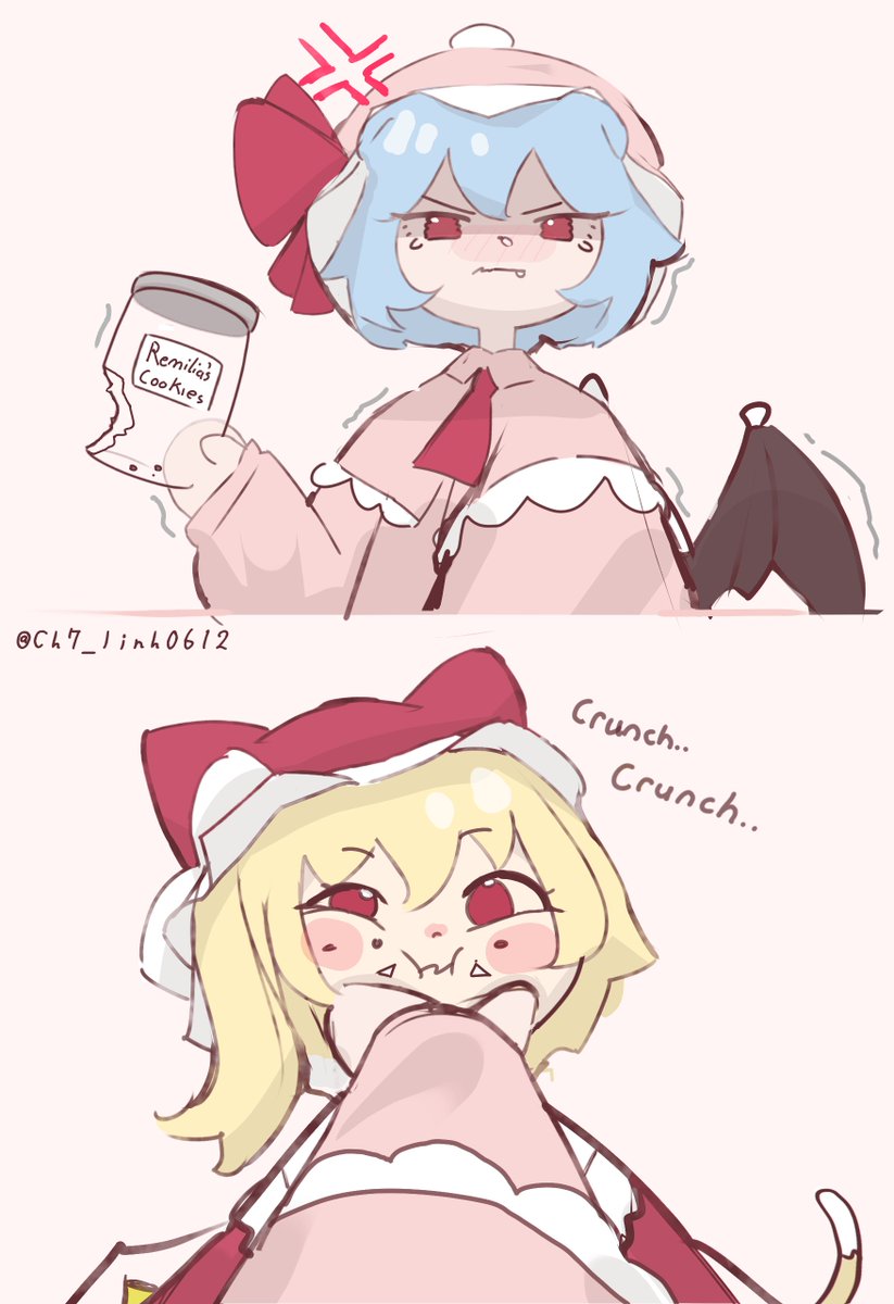 Cookie theft caught red-cheeked (She REALLY wanted that cookie)
#touhouproject #東方Projectㅤㅤㅤㅤ