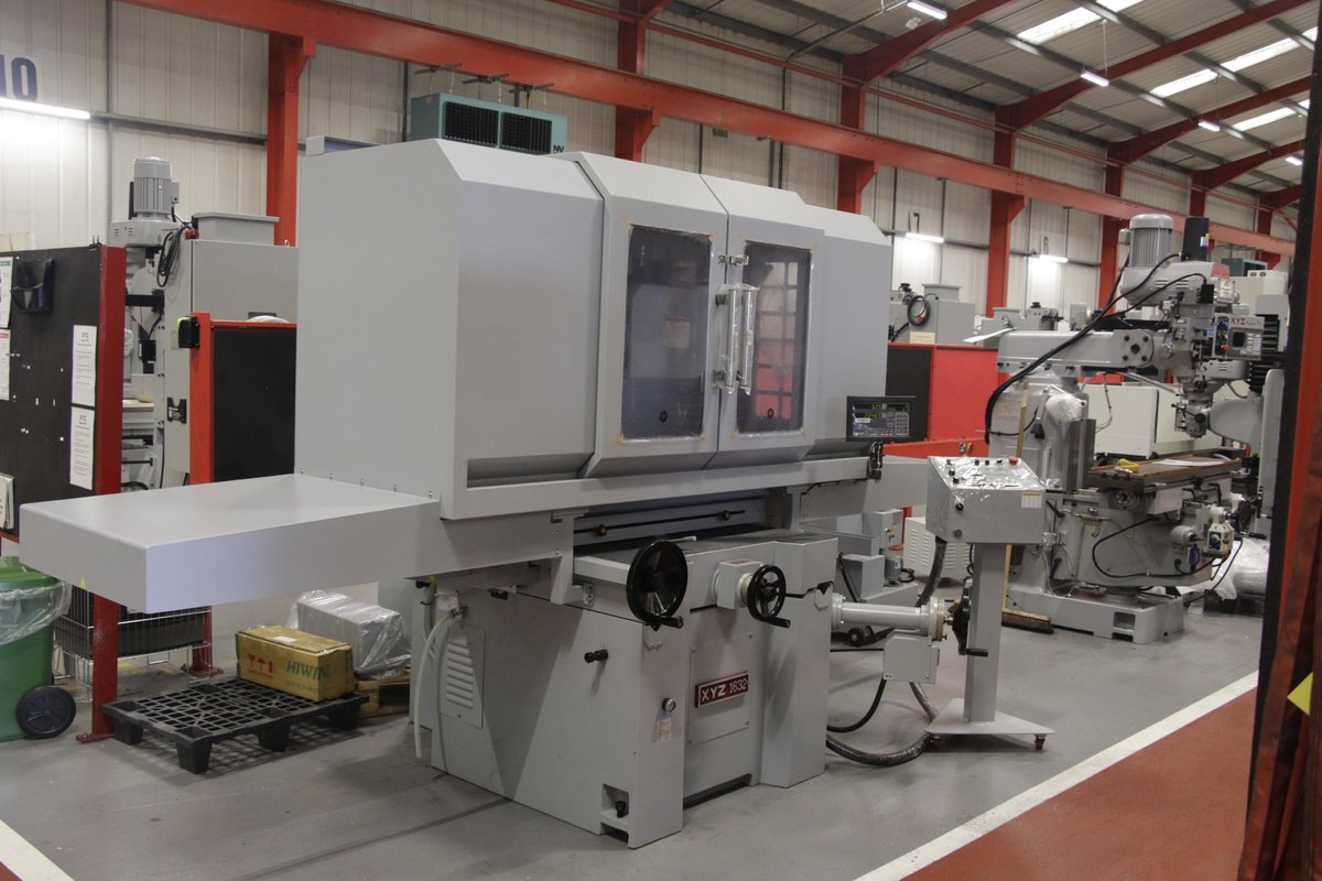 xyzmachinetools's tweet image. At XYZ we care about safety on our machines. Its great to see this from our customers – one ordered an 1632 Surface Grinder specifying full guarding to reduce airborne contaminants. Ensuring machinists wellbeing is just another way we like to show we are more than just a machine.