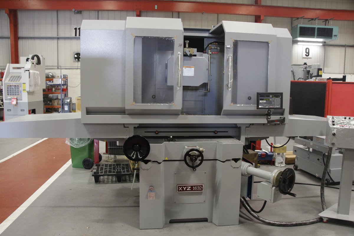 xyzmachinetools's tweet image. At XYZ we care about safety on our machines. Its great to see this from our customers – one ordered an 1632 Surface Grinder specifying full guarding to reduce airborne contaminants. Ensuring machinists wellbeing is just another way we like to show we are more than just a machine.