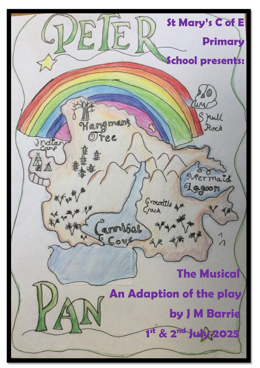We are so proud of our year 5/6 this week. They have really shown their determination, perseverance &amp; courage to perform 'Peter Pan' to audiences of parents, family &amp; to the school. All 4 performances were well received with plenty of lovely comments. Huge congratulations to all.