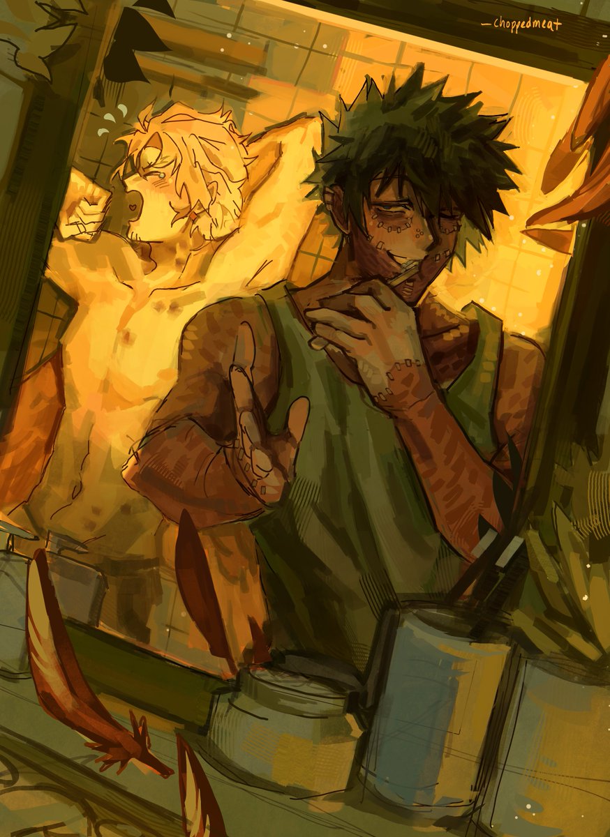 _choppedmeat's tweet photo. goodmorning freaks #dabihawks #mha https://t.co/h6eh582G0k