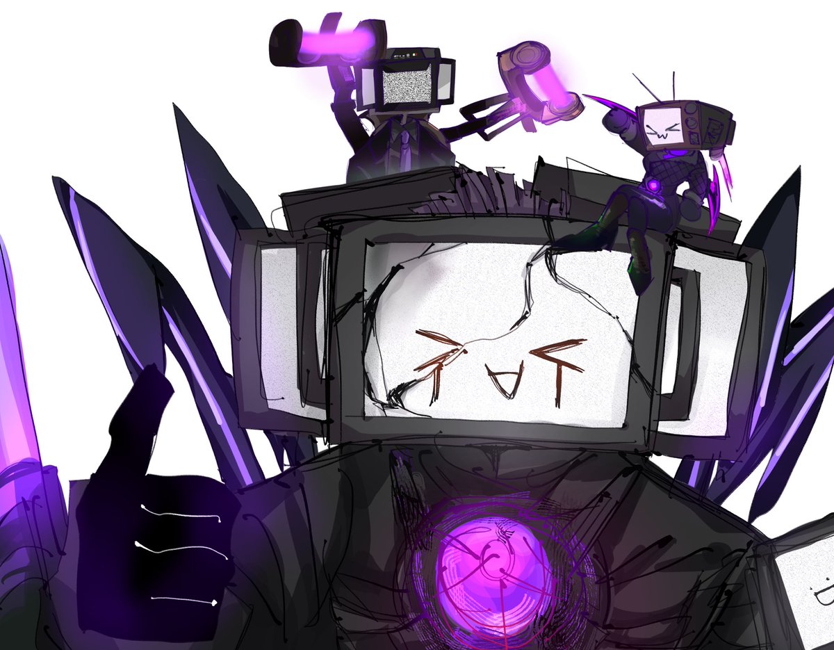 uy2no's tweet image. #skibidi_toilet #SkibidiToiletart
#SkibidiToiletfanart
3月から描いてたけど終わる気がしない絵