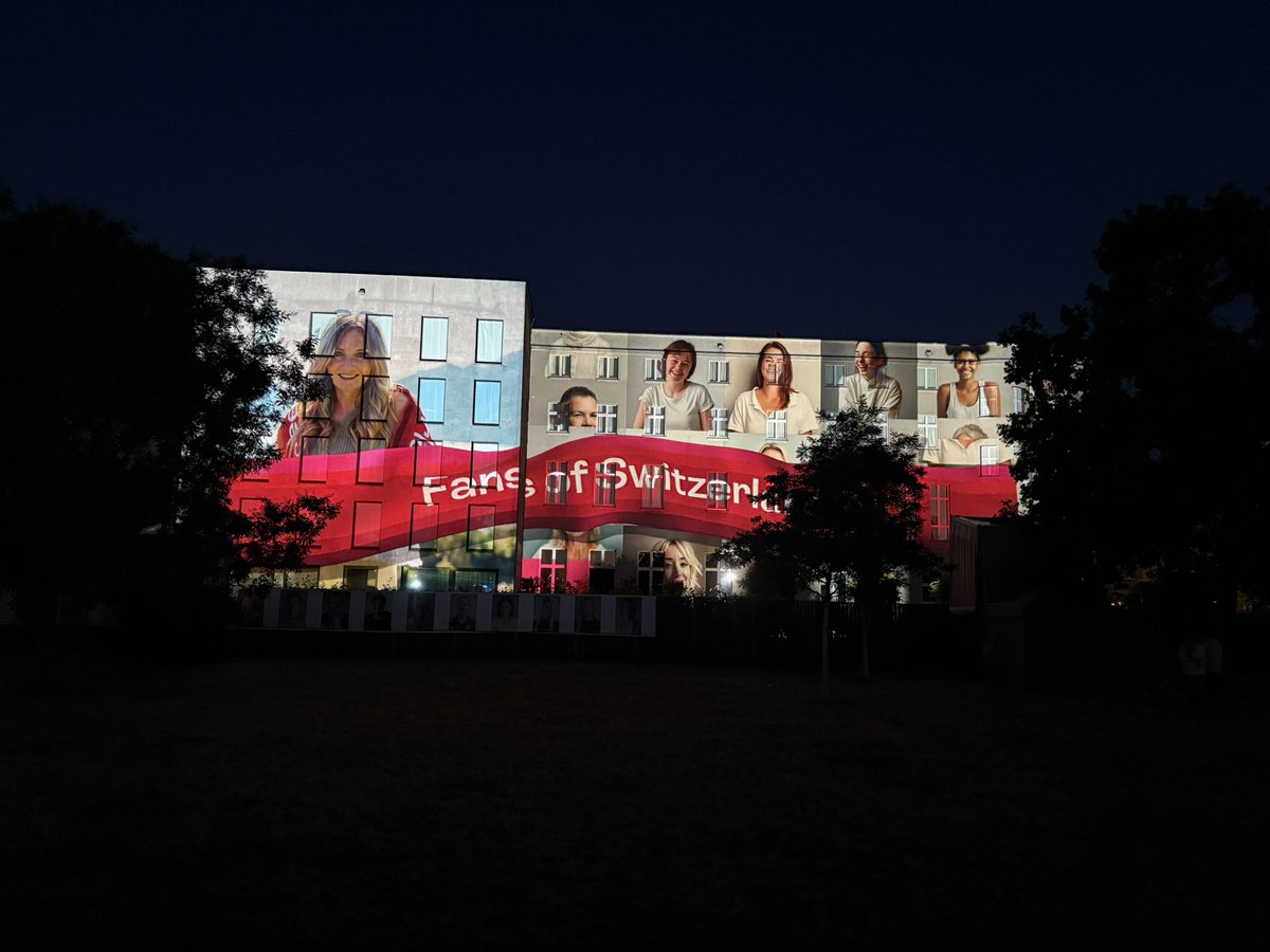Botschafterin Livia Leu (@botschweizde) on Twitter photo Der Ball rollt an der Fussballmeisterschaft  2025 der Frauen in der🇨🇭! 
#UEFAWEuro 
(c) URBANSCREEN/Schweiz Tourismus Der Ball rollt an der Fussballmeisterschaft  2025 der Frauen in der🇨🇭! 
#UEFAWEuro 
(c) URBANSCREEN/Schweiz Tourismus