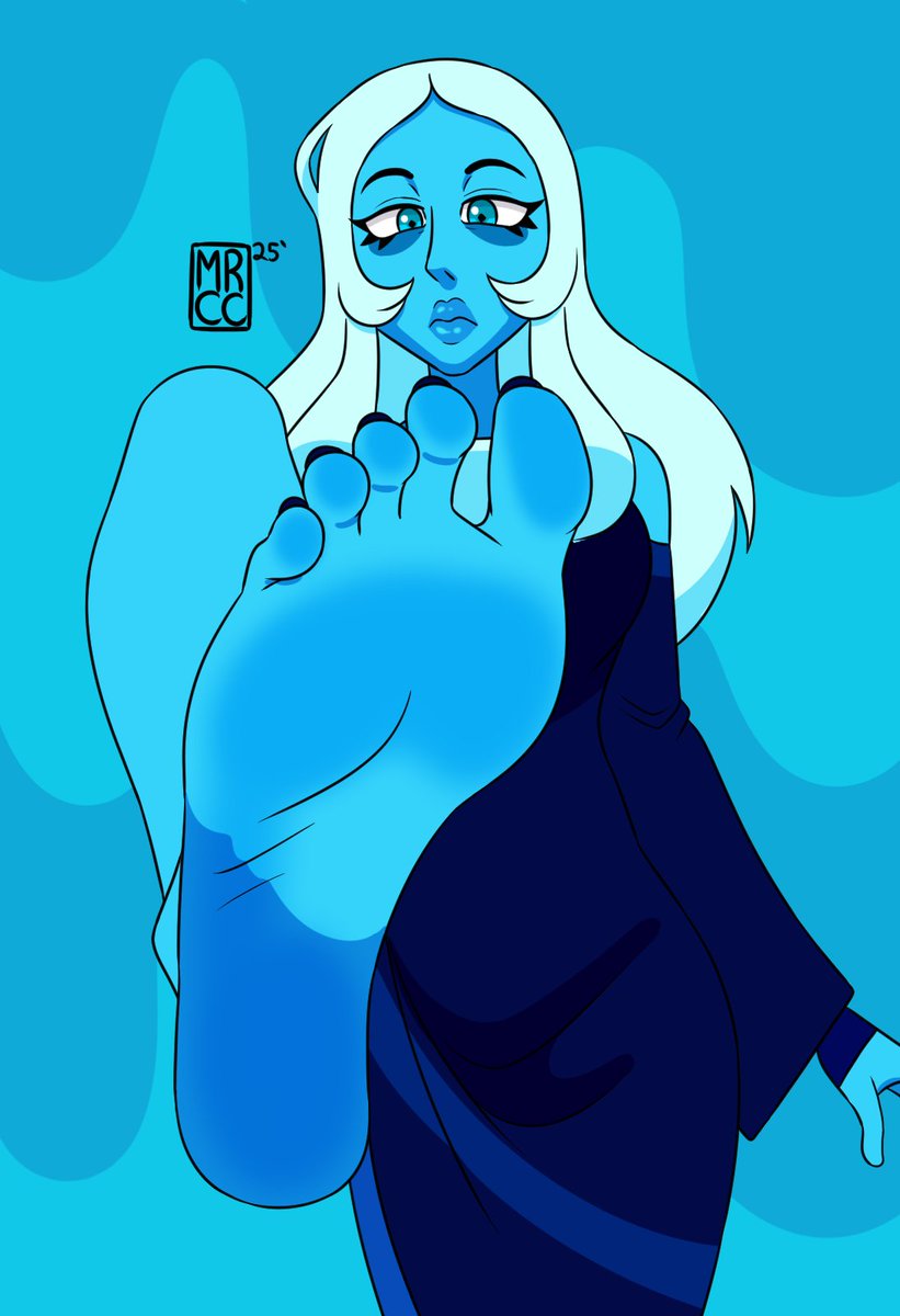 Blue Diamond Foot #stevenuniverse #bluediamond