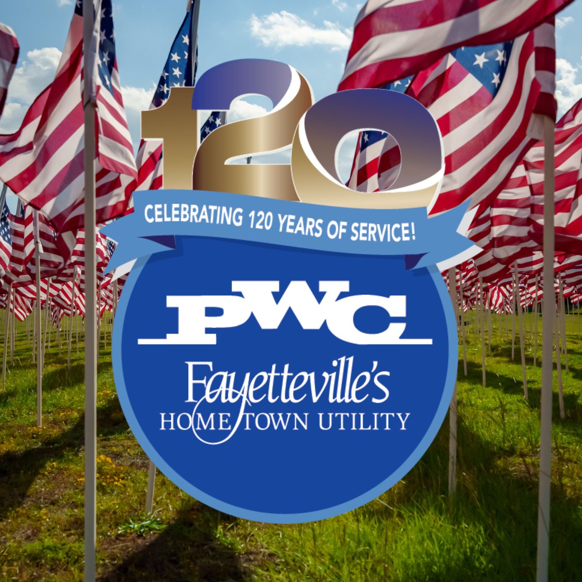As we celebrate Independence Day, we want to take a moment to thank you for allowing us to be your trusted local utility. At PWC, we're proud to serve this incredible community while ensuring reliable service. Have a safe and joyful holiday! #IndependenceDay #CommunityPowered