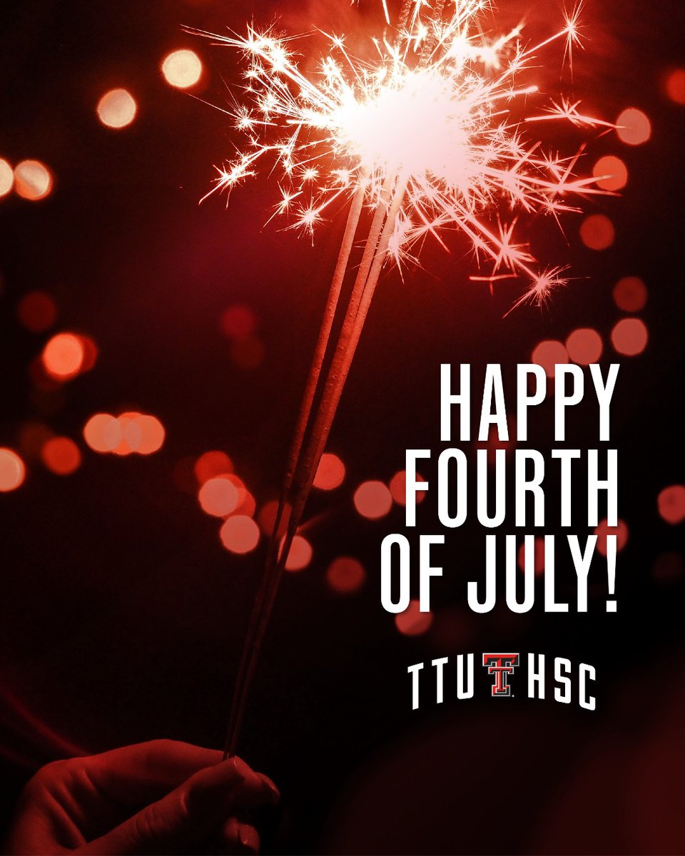 TTUHSC School of Medicine (@ttuhscmed) on Twitter photo Happy Independence Day! 🎆 Have a fun, safe and healthy Fourth of July. All <a href="/TTUHSC/">Texas Tech University Health Sciences Center</a> facilities and clinics are CLOSED today. We’ll resume regular business hours on Monday, July 7. Happy Independence Day! 🎆 Have a fun, safe and healthy Fourth of July. All <a href="/TTUHSC/">Texas Tech University Health Sciences Center</a> facilities and clinics are CLOSED today. We’ll resume regular business hours on Monday, July 7.