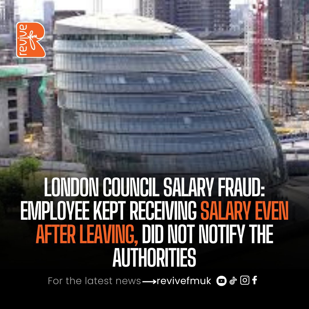 Westminster City Council identified more than £1m of fraud in a single year, The Central London council said the notional value includes housing and tenancy fraud, parking fraud and staff working two jobs at the same time.

#revivefmuk #londoncouncil #employeefrauds #salaryfraud