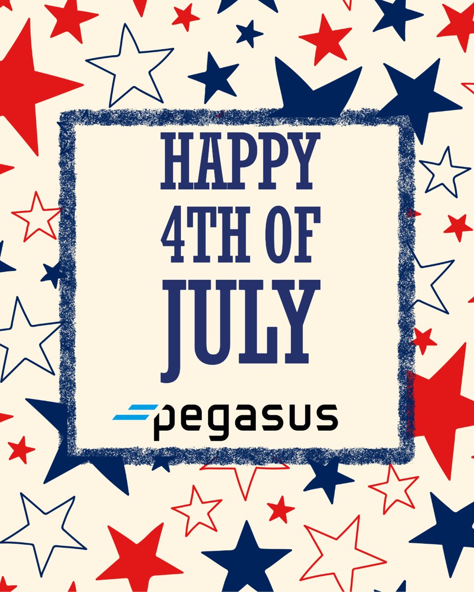 PegasusCasters's tweet image. 🎆 Happy 4th of July from Pegasus Wheels & Casters!
As we celebrate the land of the free and the home of the brave, Pegasus is closed today in observance of Independence Day.
#PegasusWheels #IndependenceDay #4thOfJuly #HolidayClosure #RollWithPegasus #USAstrong