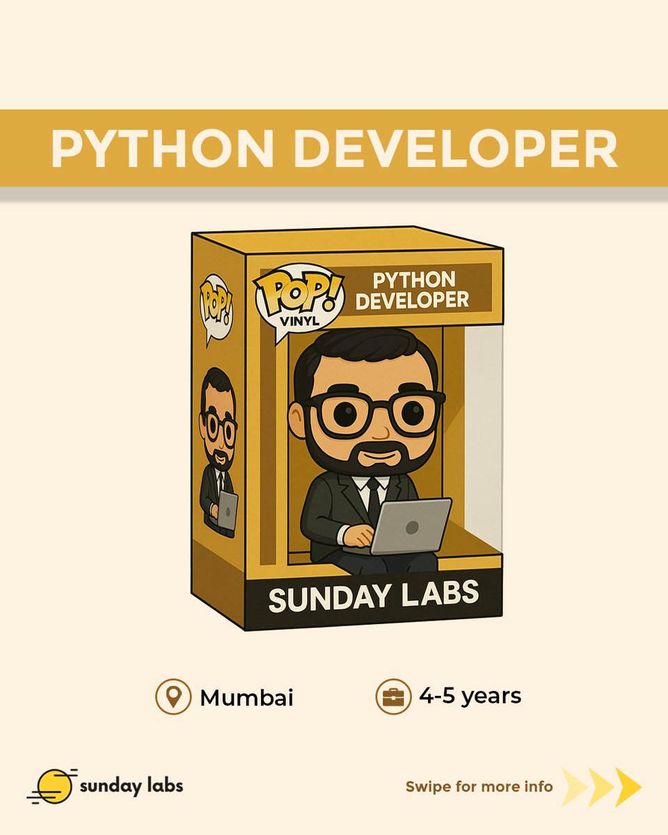 hellosundayai's tweet photo. Brains Wanted. Code Required. Vibes Guaranteed.
Weβre not just hiring. Weβre assembling a tech dream team.
Swipe if youβre into:
Scalable backend builds
Clean Python magi
π© Apply now or tag someone who should! #HiringNow #TechJobs #ML #ggn #NodeJSJobs #PythonDeveloper https://t.co/WJ9P6kMidu