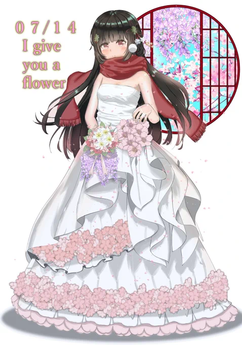 #お気に入りの絵は何度再掲しても良い 多分これを越えるイラストは描けないと思う。