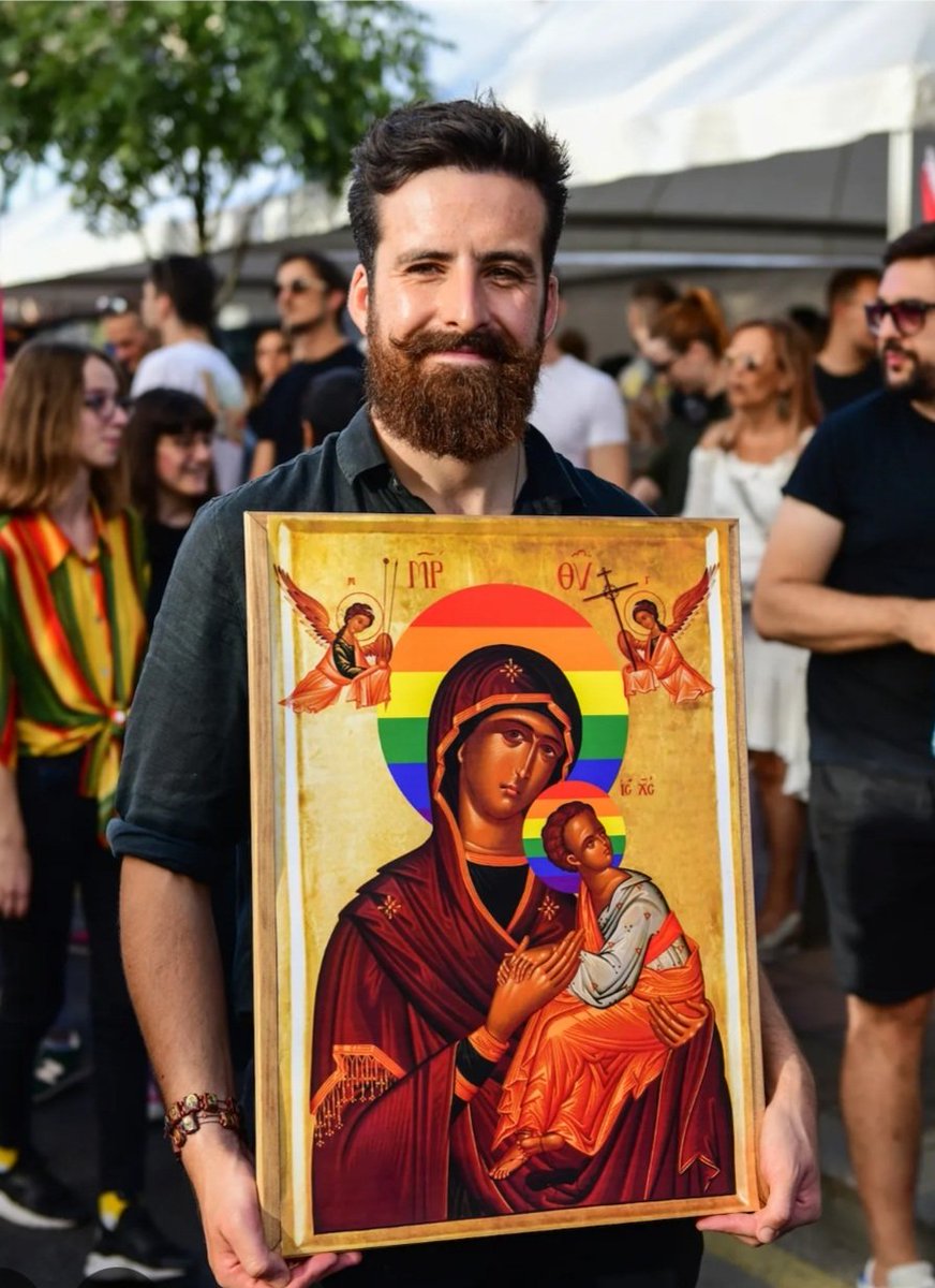 KonstantinJ95's tweet photo. #LGBT активисти годинама уназад на својим парадама скрнаве све што наш православни народ сматра светињом и то без икакве одговорности. Покушаји пријављивања особа које шире мржњу према СПЦ увек бивају одбачени. 

#LGBT активисти су изнад закона. Њима је дато право, да без последица, шире мржњу и нетрпељивост само и искључиво према Српској Православној Цркви, иако све верске заједнице имају негативан став у односу на њихову агенду. 

Православље је темељ нашег идентитета и окретањем главе од овог проблема отварамо врата за нови ниво њихове тортуре према нама, а то је УВОЂЕЊЕ ЦЕНЗУРЕ НА НАШЕ МИШЉЕЊЕ И УЧЕЊЕ НАШЕ ЦРКВЕ.