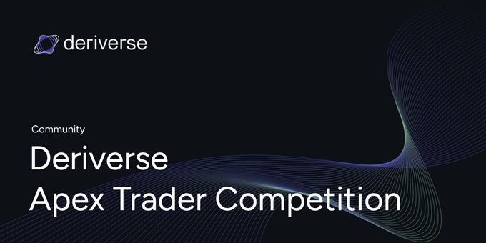 🚨 <a href="/deriverse_io/">Deriverse</a> Apex Trader Competition is LIVE!

We’re talking a full-on, fully on-chain trading comp—powered by the community, for the community.

20,000 $DRVS in content rewards are up for grabs! 

Just share your journey on X — trade, post, comment, vibe. Max 2 posts per