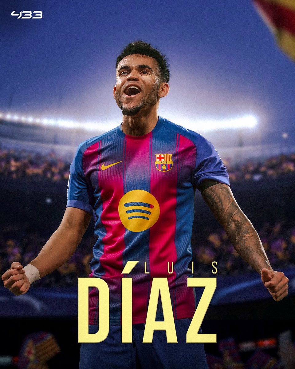 433 (@433) on Twitter photo 🚨 𝐁𝐑𝐄𝐀𝐊𝐈𝐍𝐆: Barça are planning a 𝗡𝗘𝗪 𝗔𝗣𝗣𝗥𝗢𝗔𝗖𝗛 for Luis Díaz in the coming days or weeks, after the Nico Williams deal fell through (via <a href="/FabrizioRomano/">Fabrizio Romano</a>).
At the start of the transfer window, Barcelona targeted Luis Díaz and made an approach a month ago — but 🚨 𝐁𝐑𝐄𝐀𝐊𝐈𝐍𝐆: Barça are planning a 𝗡𝗘𝗪 𝗔𝗣𝗣𝗥𝗢𝗔𝗖𝗛 for Luis Díaz in the coming days or weeks, after the Nico Williams deal fell through (via <a href="/FabrizioRomano/">Fabrizio Romano</a>).
At the start of the transfer window, Barcelona targeted Luis Díaz and made an approach a month ago — but