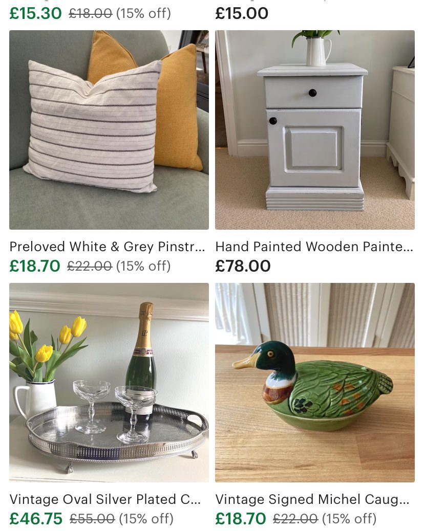 51_interiors's tweet photo. If you’re attending a wedding, christening or shopping for a birthday or anniversary gift we have some ideas for you!

Take a look in our etsy vintage shop for discounted antique &amp; vintage gifts, homeware and one of a kind pieces.

https://t.co/U0RXGAz3fM https://t.co/Jma9jNjFfU