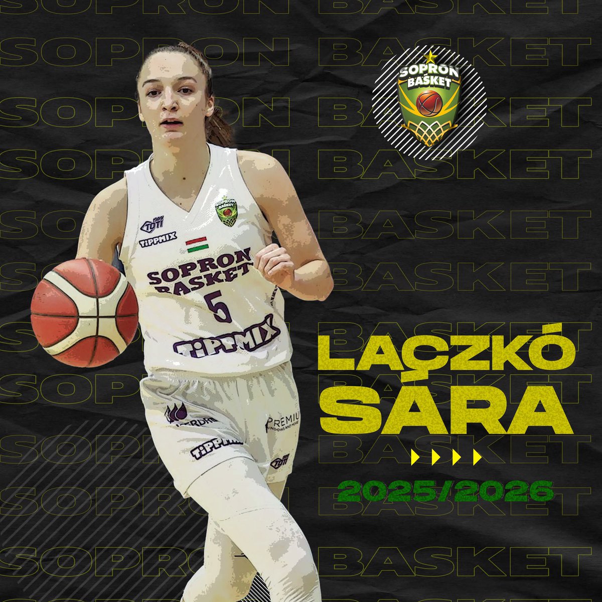 A szezon közben érkezett hozzánk, de gyorsan beilleszkedett csapatunkba Laczkó Sári, aki fiatal kora ellenére megbízható, stabil játékkal segítette csapatunkat. Jövőre újabb szintet léphet csapatunk színeiben.
<a href="/Hunbasket1/">Hunbasket</a>